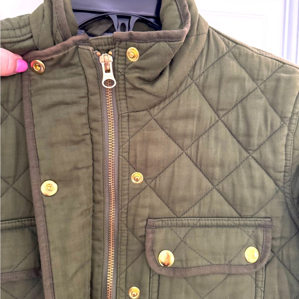 J. Crew Jacket with Diamond Quilting PXS - Picture 3 of 9